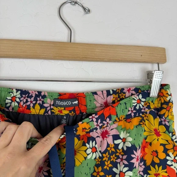 Toad & Co Sunkissed Weekend Skort Skirt Retro 70s Mod Floral Print - Picture 4 of 6